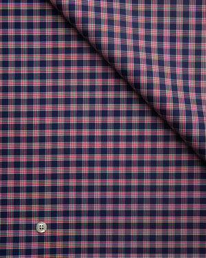 Carl - Red and Blue Checks Twill
