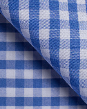 Roger - Blue Checks Poplin
