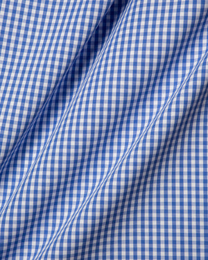 Roger - Blue Checks Poplin
