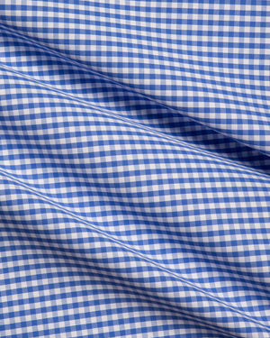 Roger - Blue Checks Poplin
