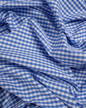 Roger - Blue Checks Poplin