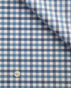 Forrest - Blue Thick Check Twill