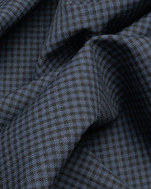 Gordon - Black and Blue Checks Flannel