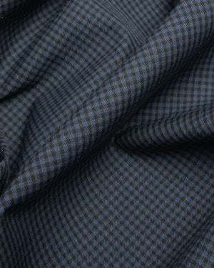 Gordon - Black and Blue Checks Flannel