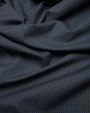 Gordon - Black and Blue Checks Flannel