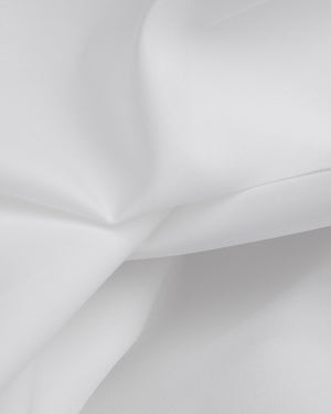 Leonard - White Poplin