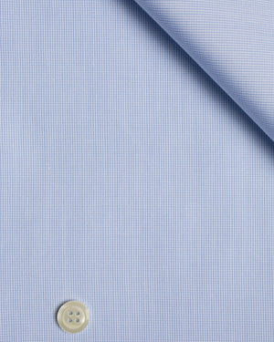 Nelson - Blue Checks Poplin