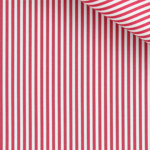 Edward - Red Stripe Poplin