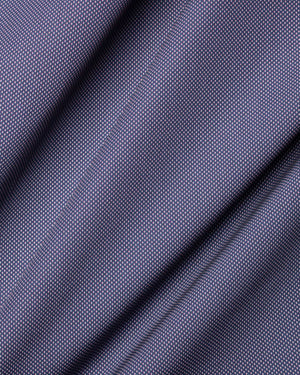 Aaron - Navy with Pink and White Pattern Poplin