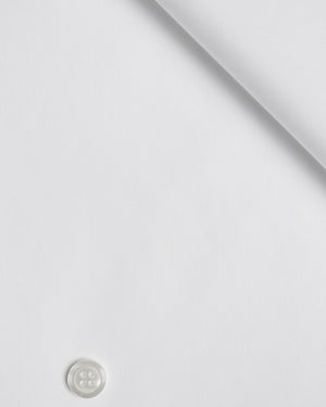 Isaac - White Poplin