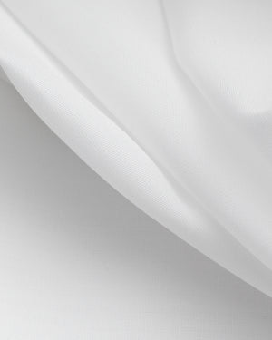Isaac - White Poplin