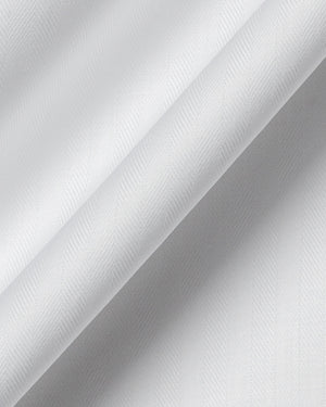 Louis - White Herringbone